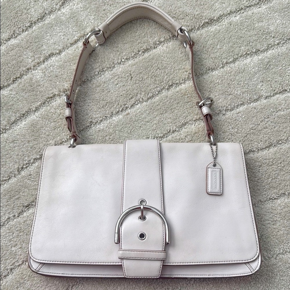 Coach Leather Shoulder Bag
